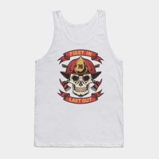 First In First Out Tank Top